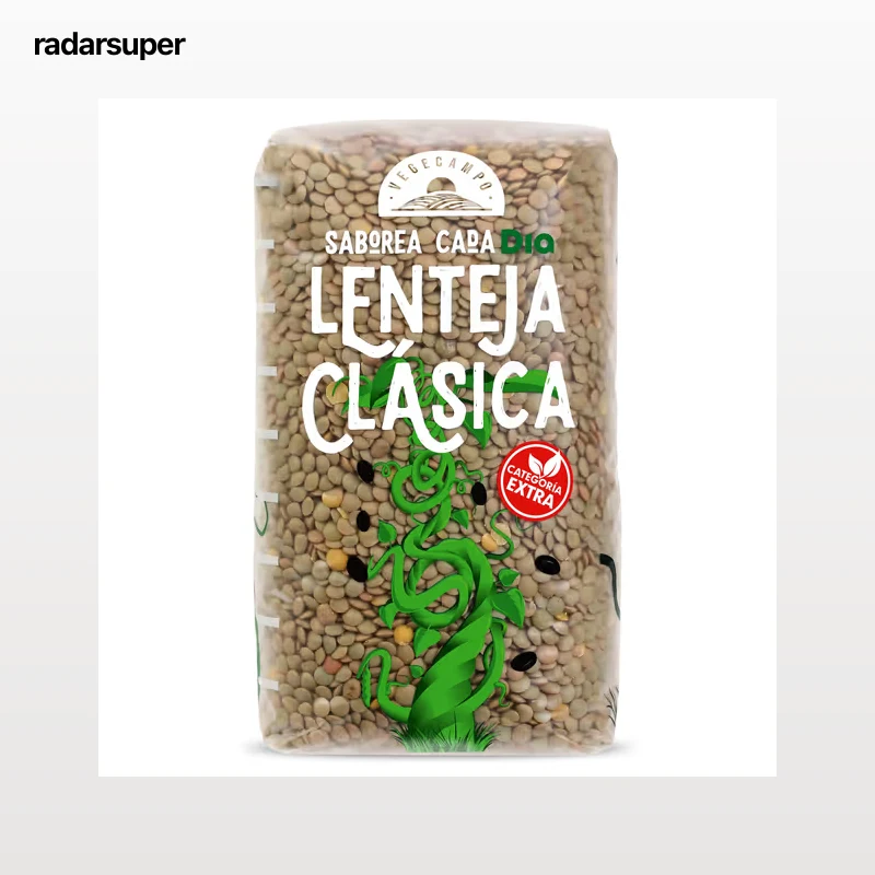 Lentejas castellanas Dia Vegecampo 1 Kg