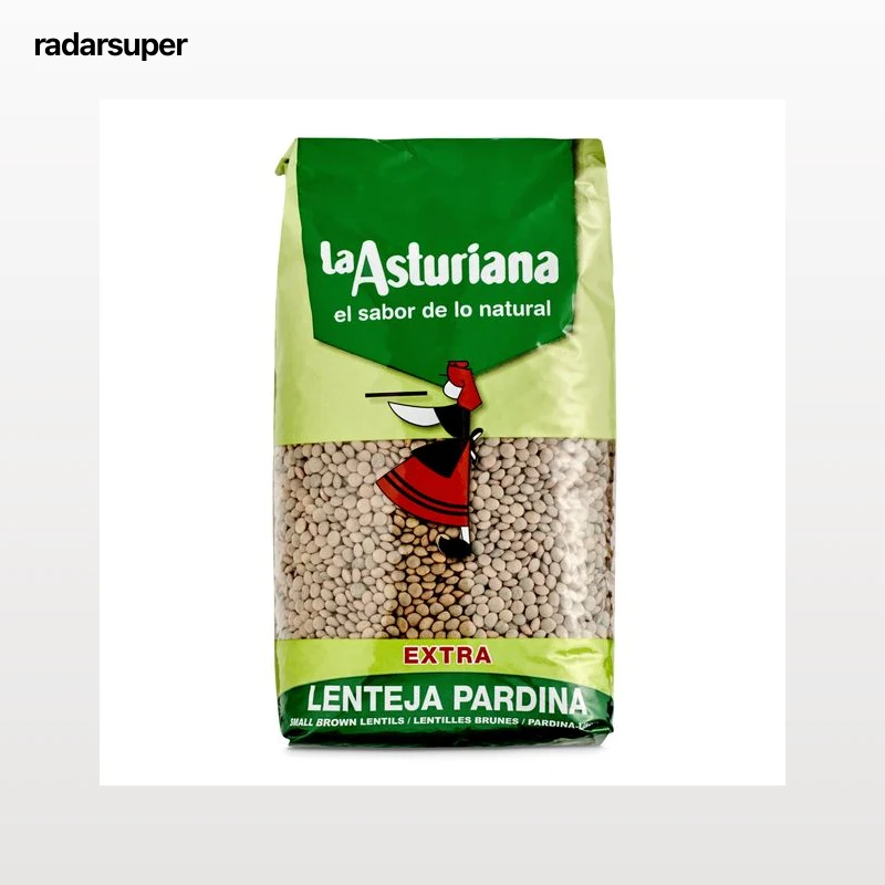Lentejas pardinas La Asturiana 1 Kg