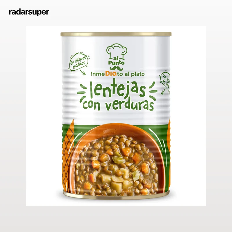 Lentejas con verduras Dia Al Punto 430 g