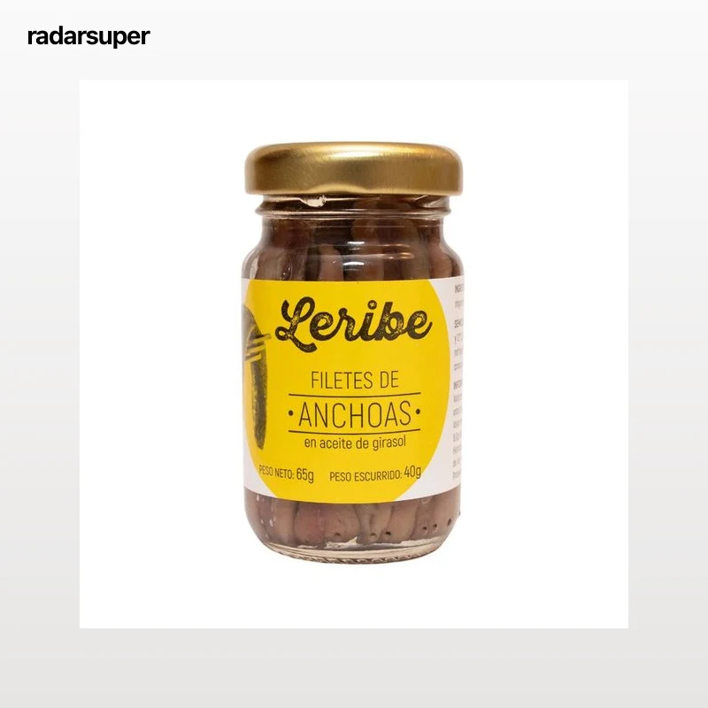 LERIBE Anchoa en aceite de girasol 40 g.