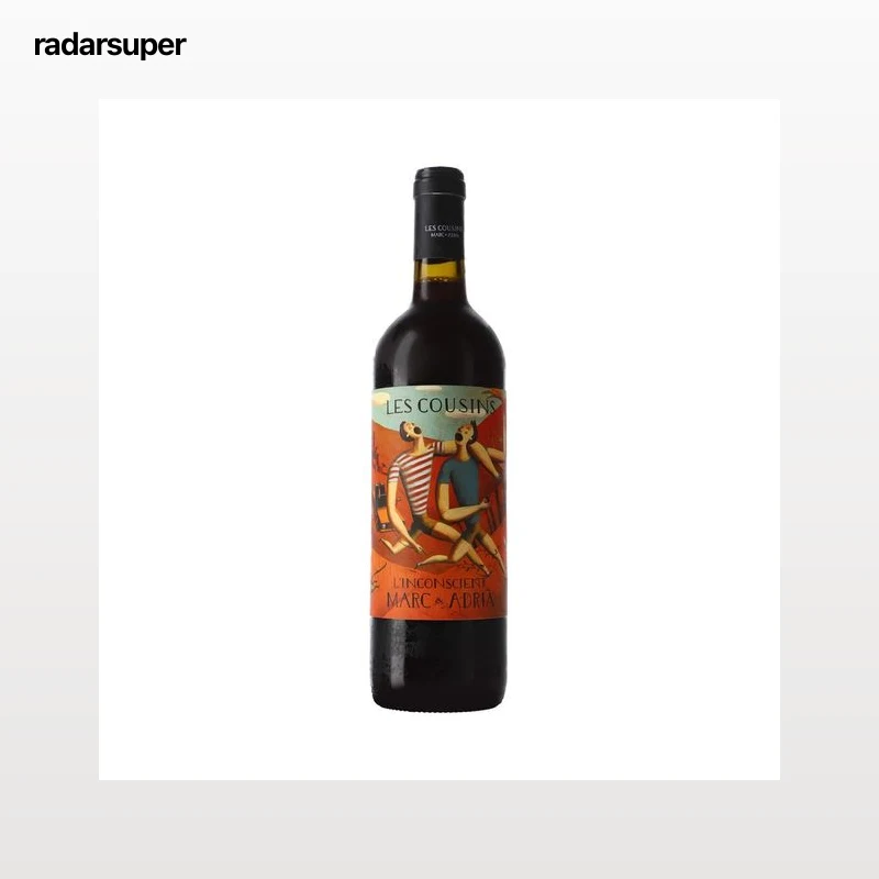 LES COUSINS L´inconscient Vino tinto con D.O. Priorat botella 75 cl.