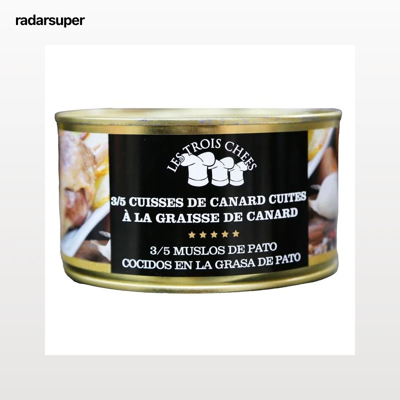 LES TROIS CHEFS Muslos de pato 4/5 pz 1250 g.