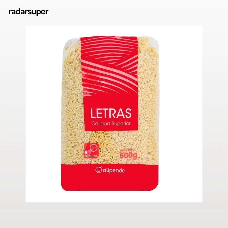 Letras Alipende 500g