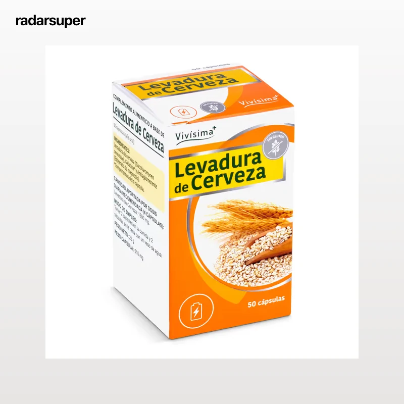 Levadura de cerveza Vivisima+ 50 unidades