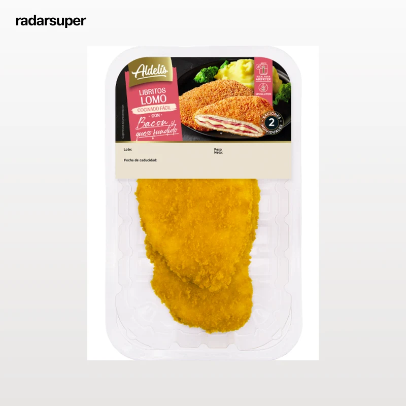 Librito de lomo con bacon y queso Aldelis 250g-400g aprox