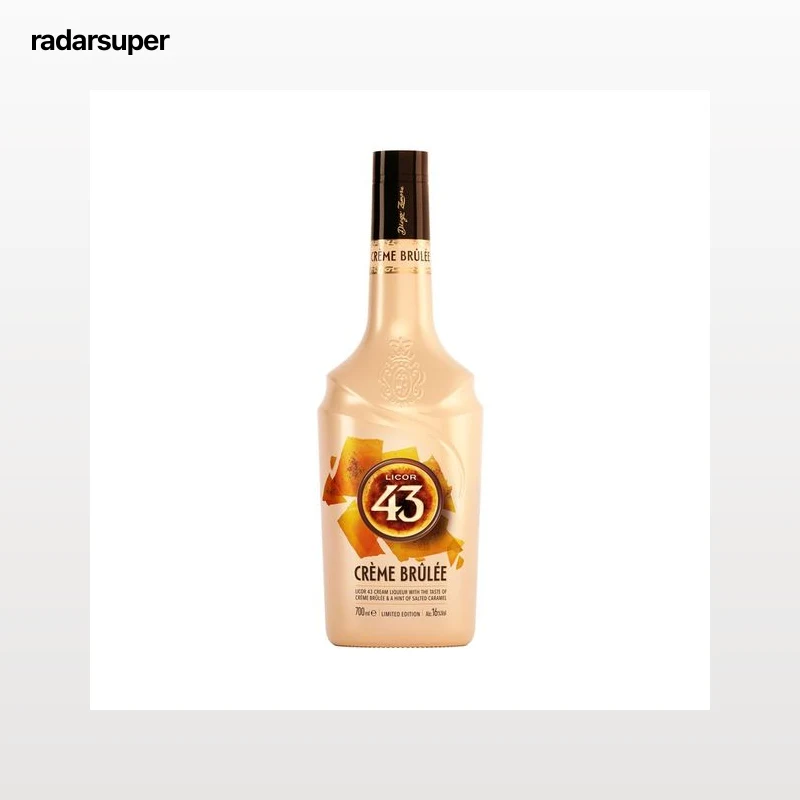 LICOR 43 Crema de licor con sabor a créme brulée y un toque de caramelo salado botella 70 cl.