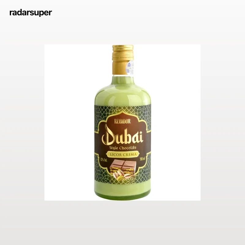 Licor crema estilo chocolate Dubai Regidor 70 cl.