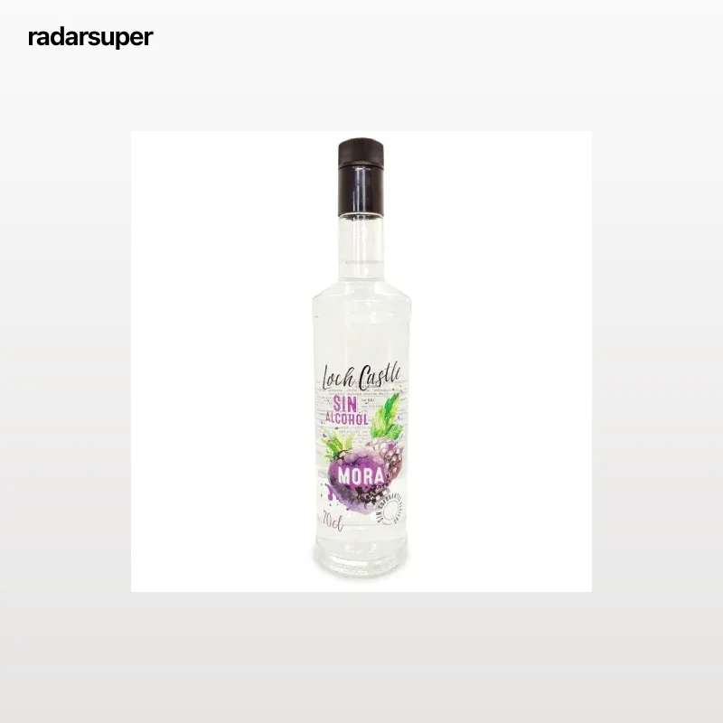 Licor de mora Loch Castle sin alcohol 70 cl.