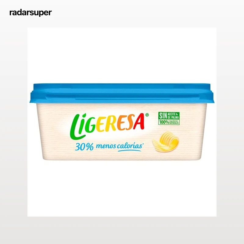 LIGERESA Materia grasa para untar vegetal 38%  250 g.