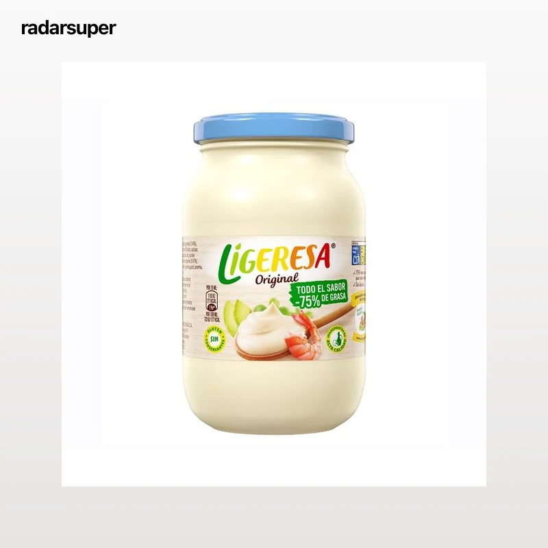 LIGERESA Salsa mayonesa frasco 200 + 10 ml.