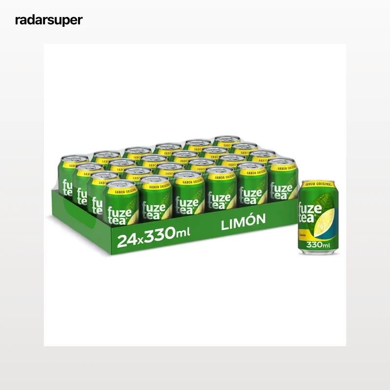 Fuze tea de limón pack 24 x 330 ml