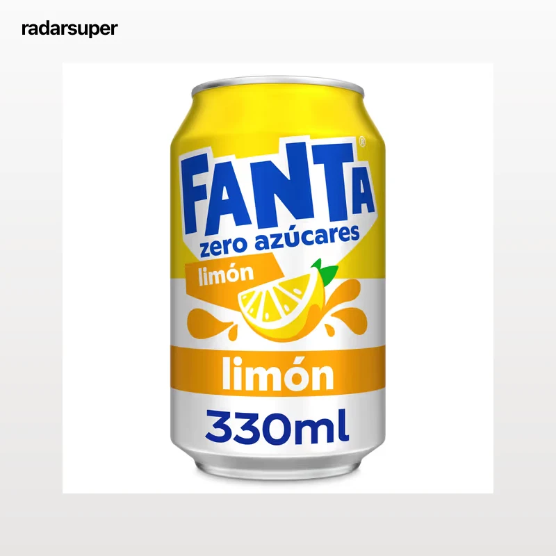 Fanta de limón zero 330 ml