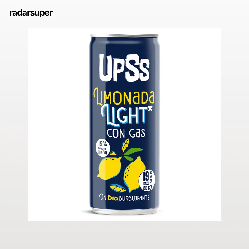 Limonada light con gas Dia Upss 330 ml
