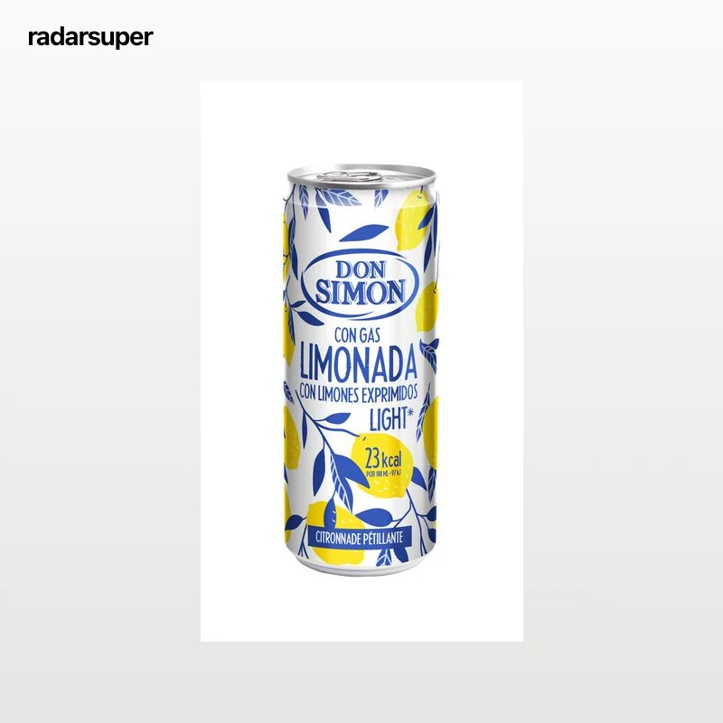 Limonada light sabor limón Don Simon 33cl