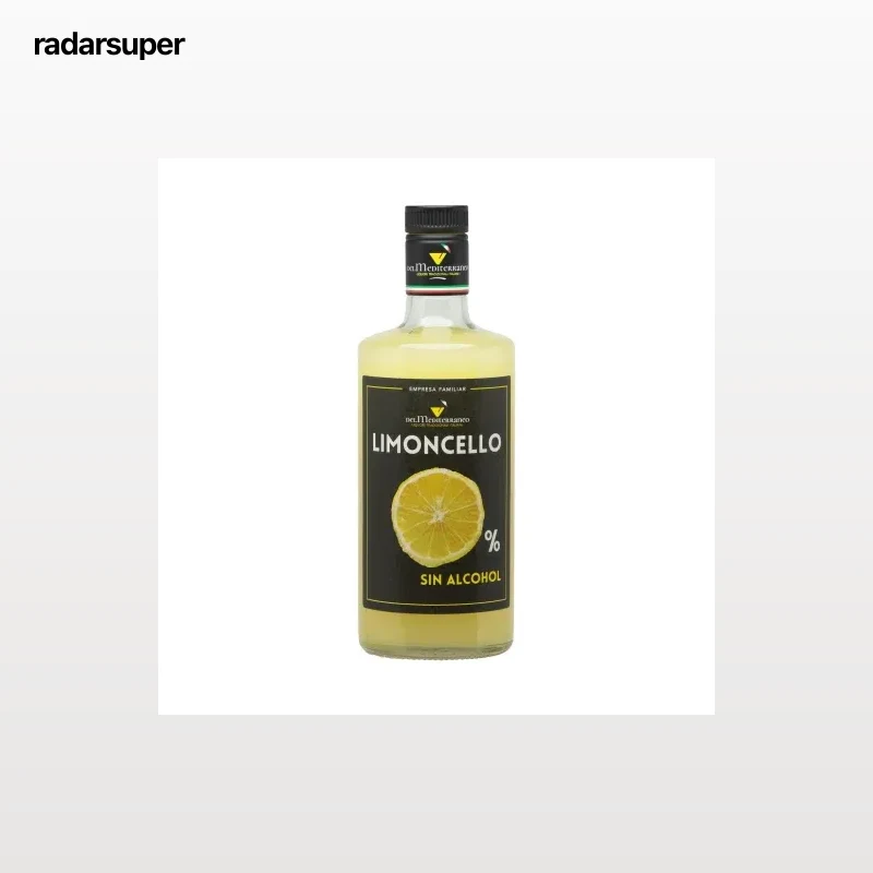Limoncello sin alcohol Del Mediterraneo 70 cl.