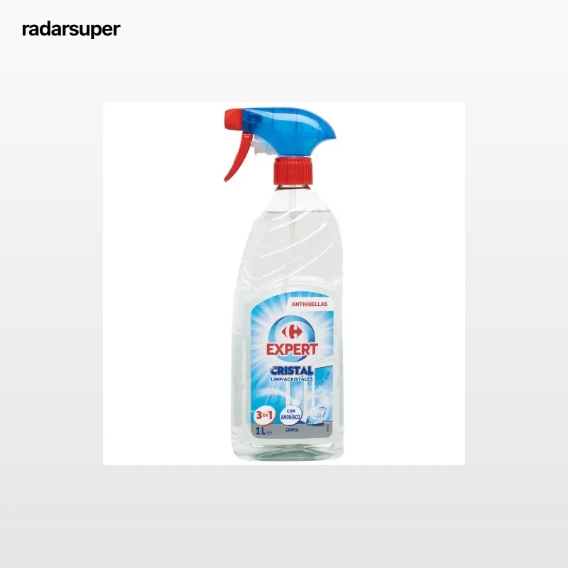 Limpiacristales con amoniaco 3 en 1 Carrefour Expert 1 l.