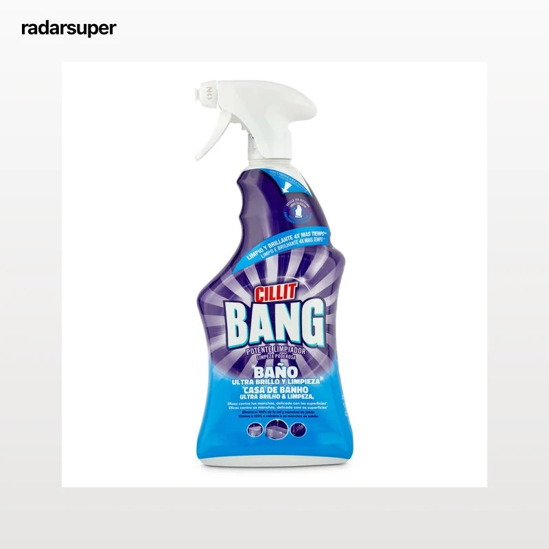 Limpiador de baño ultra brillo y limpieza Cillit bang spray 750 ml