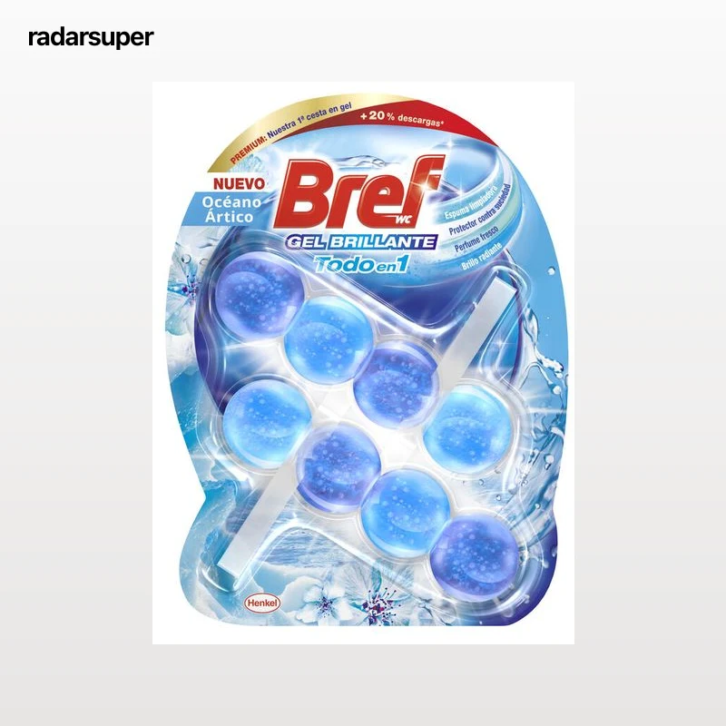Limpiador Bref WC colgador 2 unidades Ártico