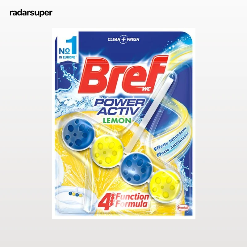 Limpiador Bref WC colgador power activ juicy lemon