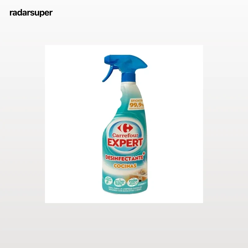 Limpiador cocina aroma cítricos Carrefour Expert 750 ml.