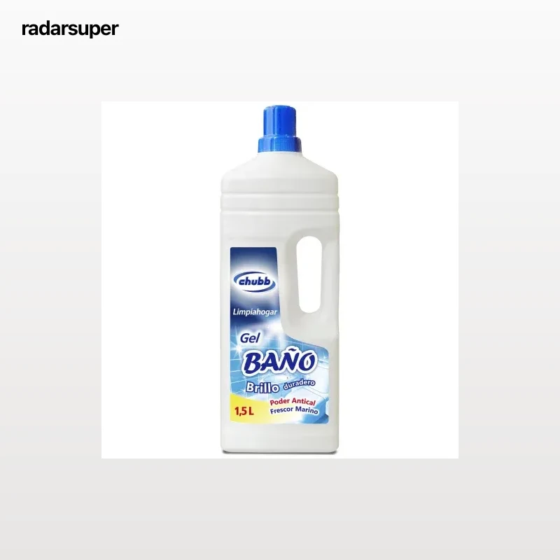 Limpiador de baño en gel frescor marino Chubb 1,5 l.