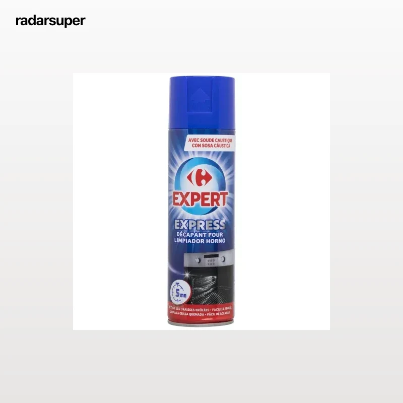 Limpiador de hornos con sosa cáustica Carrefour Expert 500 ml.