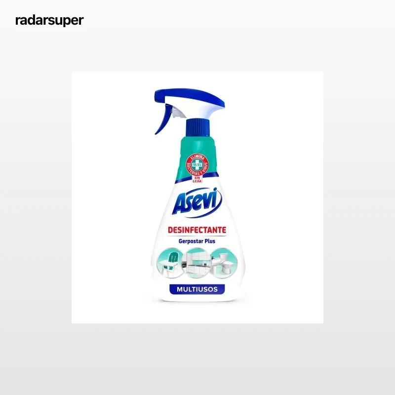 Limpiador desinfectante gerpostar plus Asevi 750 ml.