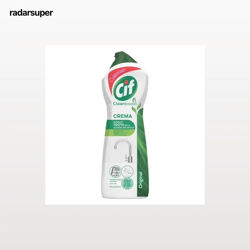 Limpiador en crema original Cif 750 ml.