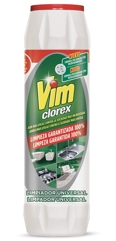 Limpiador polvo Vim 750 gr Clorex