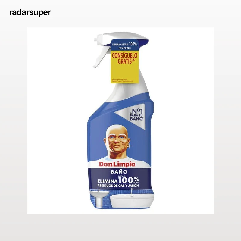 Limpiahogar baño spray Don Limpio 800 ml Elimina manchas de jabón y cal