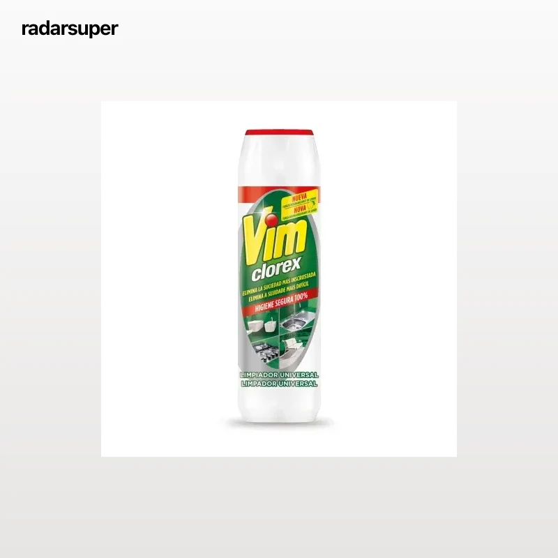 Limpiahogar en polvo Vim Clorex 750 g.