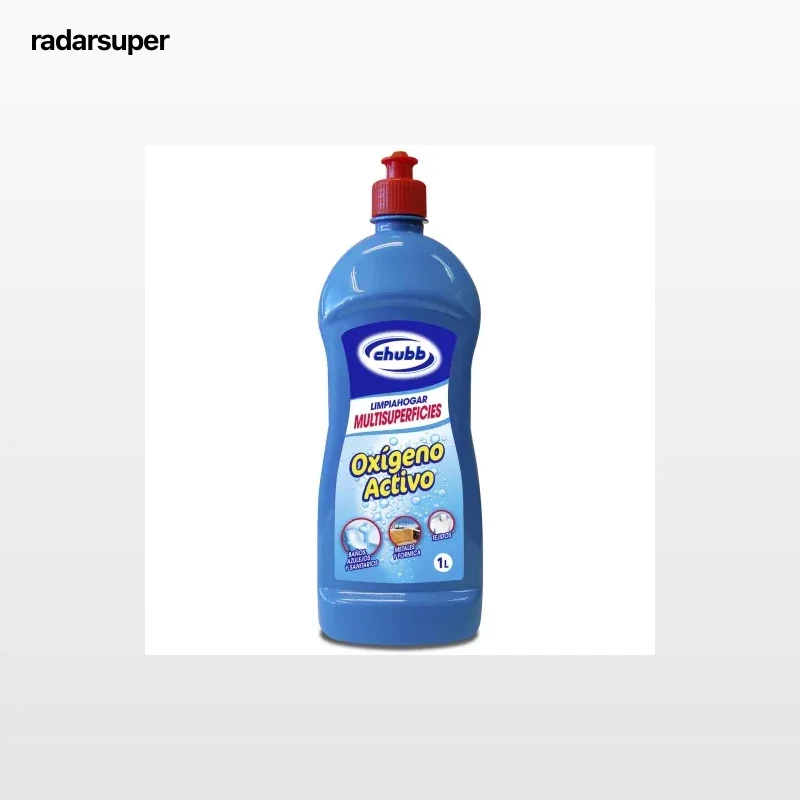Limpiahogar multisuperficies con oxígeno activo Chubb 1 l.