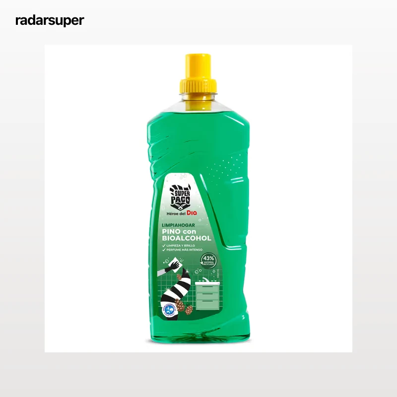 Limpiahogar pino con bioalcohol Dia Super Paco 1,5 L