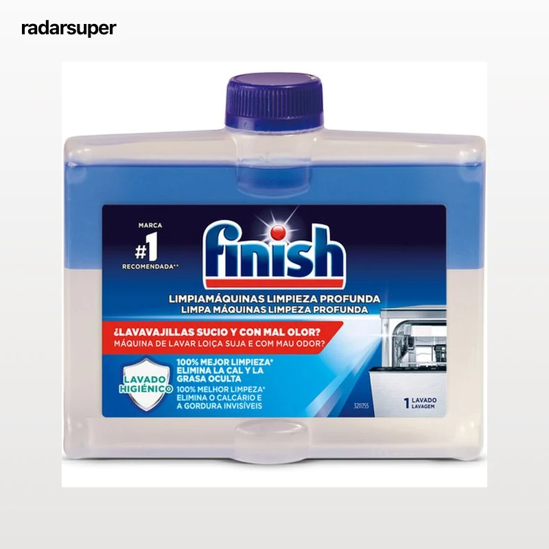 Limpiamaquinas líquido para lavavajillas Finish 250ml