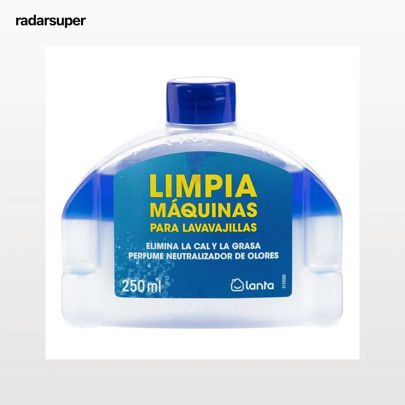 Limpiamaquinas líquido para lavavajillas Lanta 250ml