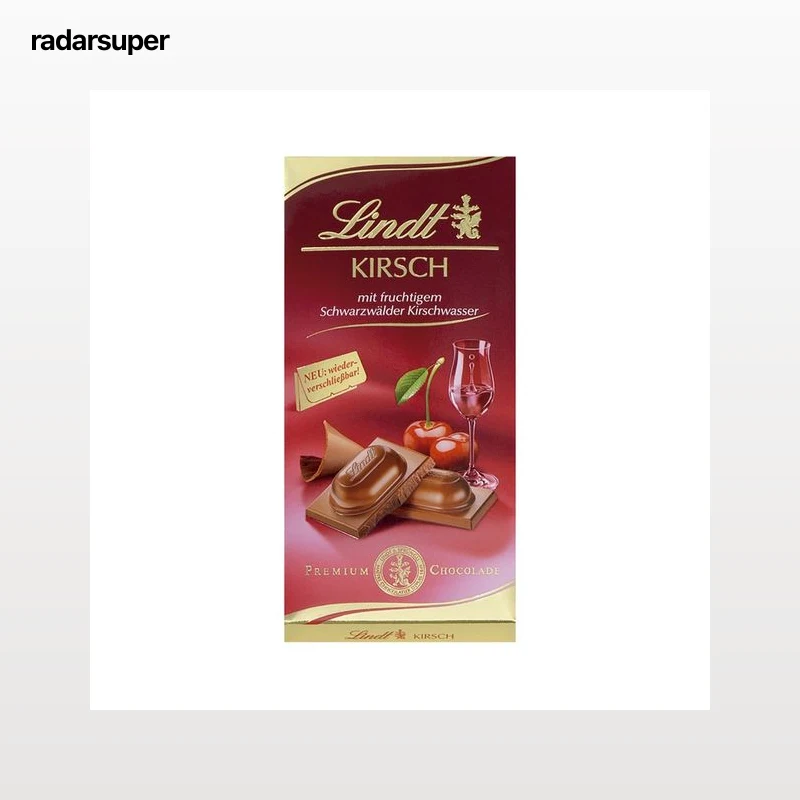 LINDT Chocolate relleno Kirsch 100 g.