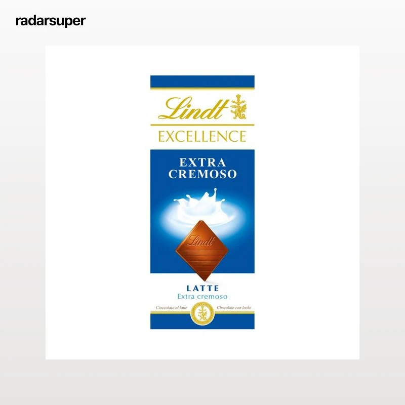 LINDT Excellence Chocolate con leche extra cremoso 100 g.