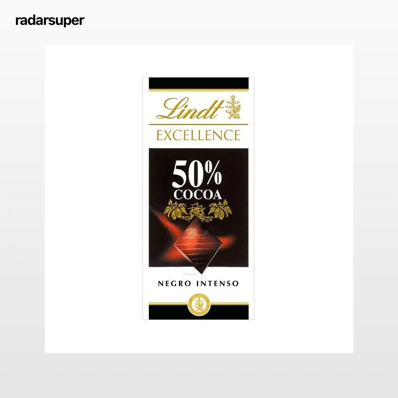 LINDT Excellence Chocolate negro 50% cacao 100 g.