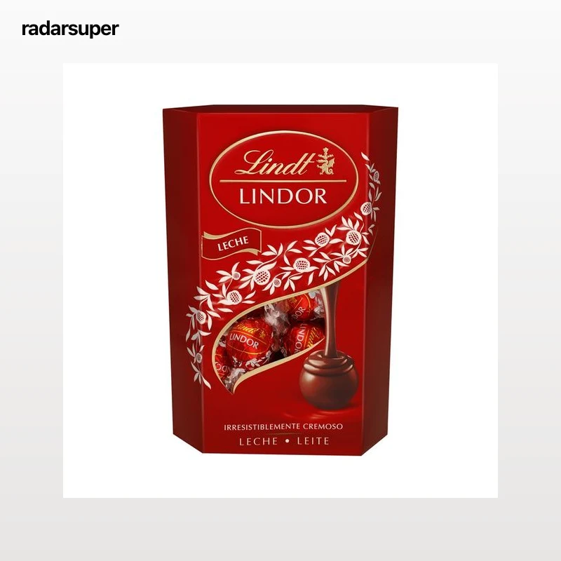 LINDT Lindor Bombones de chocolate con leche 200 g.