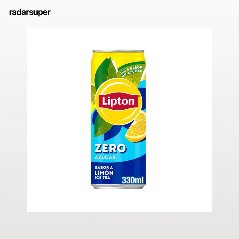 LIPTON Bebida de té al limón lata de 33 cl.