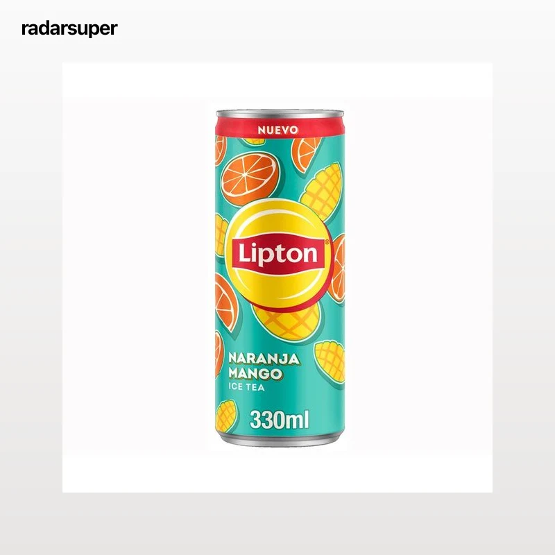 LIPTON Bebida de té naranja y mango 330 ml.