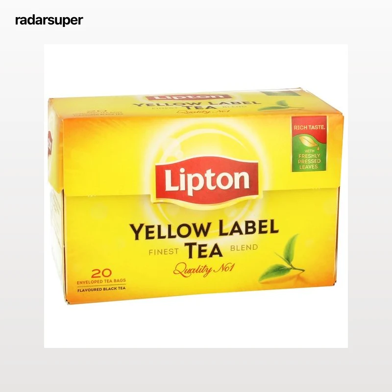 LIPTON Té yellow label 20 uds. de 1,5 g.
