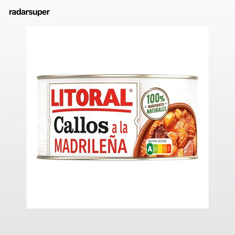 LITORAL Callos a la Madrileña lata de 380 g.