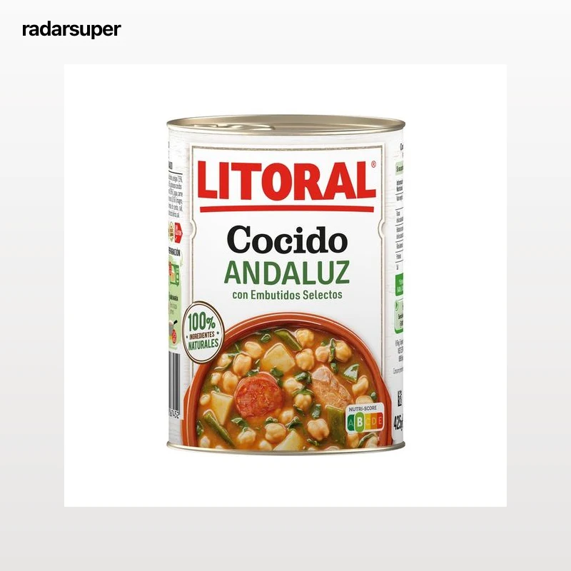 LITORAL Cocido Andaluz  lata de 425 g.