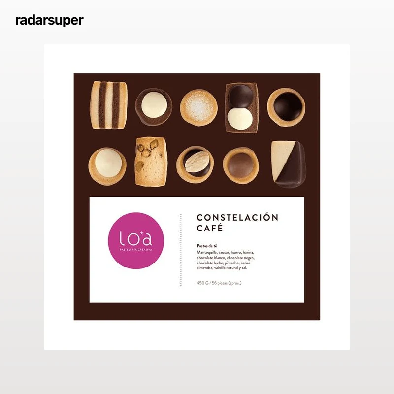 LOA Pastas de té constelación café 500 g