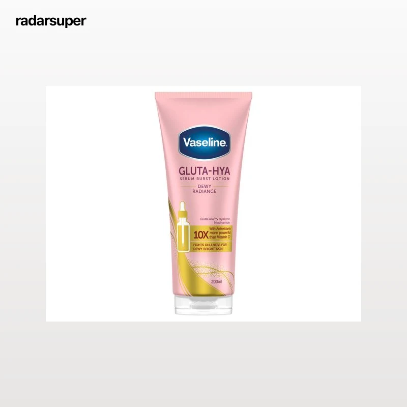 LOÇÃO VASELINE GLUTA-HYA DEWY RADIANCE 200ML