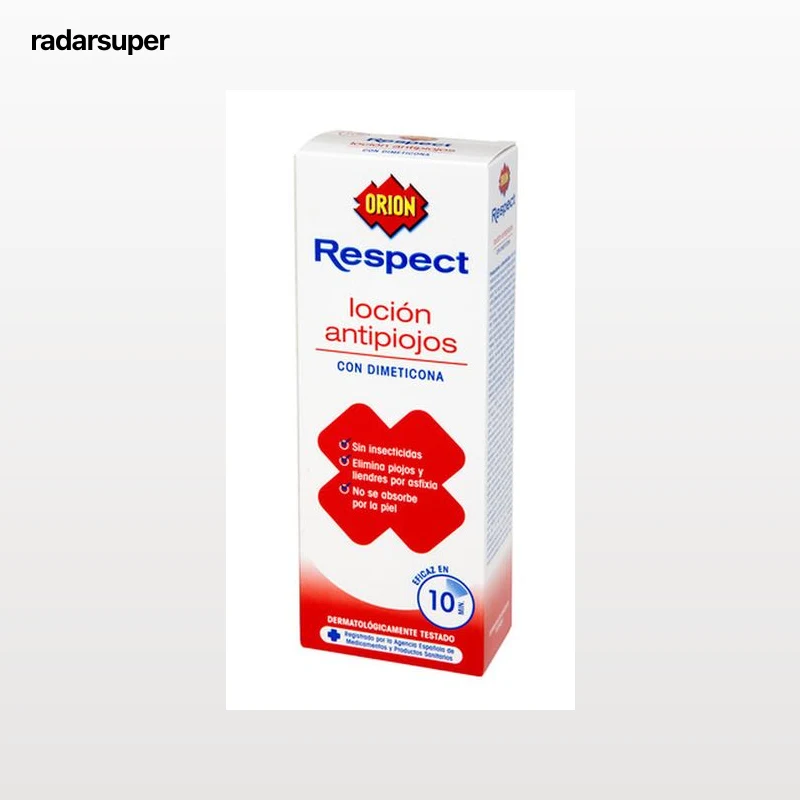 Loción antipiojos Orion 100ml sin insecticidas con dimeticona