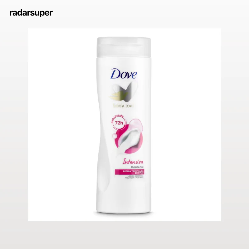Loción corporal intensiva piel extra seca Dove 400 ml