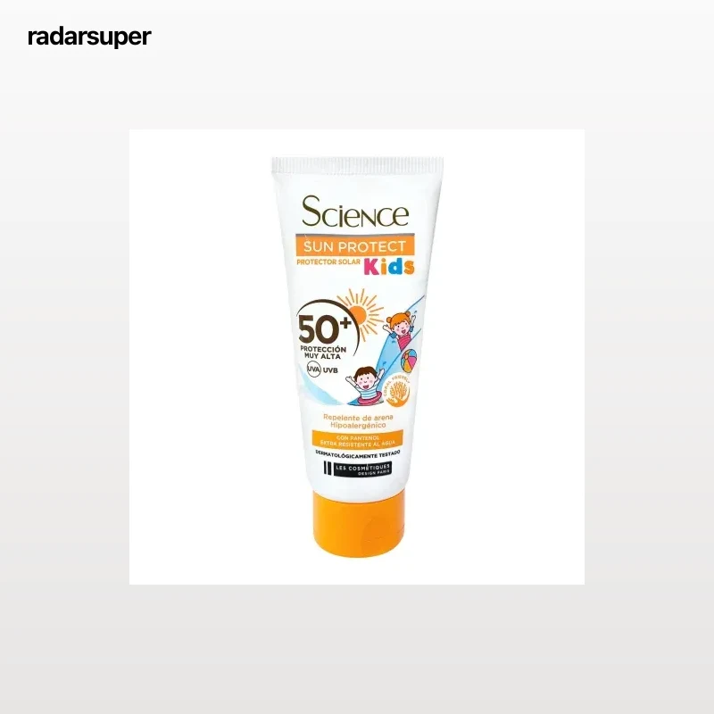 Loción protector solar kids SPF50+ Science Les Cosmétiques 100 ml.