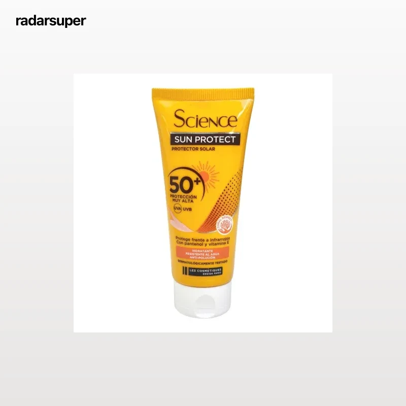 Loción protector solar viaje SPF50+ Science Les Cosmétiques 100 ml.